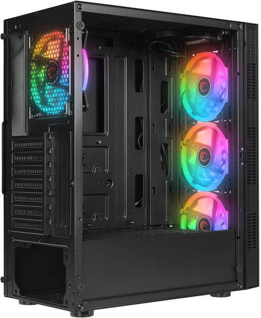 Obudowa Rampage Plaid V1 Black (PLAIDV1) - obraz 4