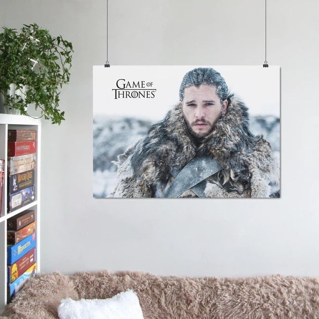 Постер Игра Престолов, Джон Сноу, GoT, Game of Thrones, A3 30×42 см (id0867) - изображение 6