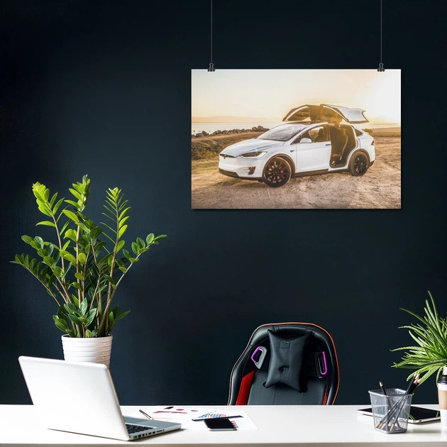 Постер Тесла Модель Х, Tesla Model X, A3 28×42 см (id3778) - зображення 3