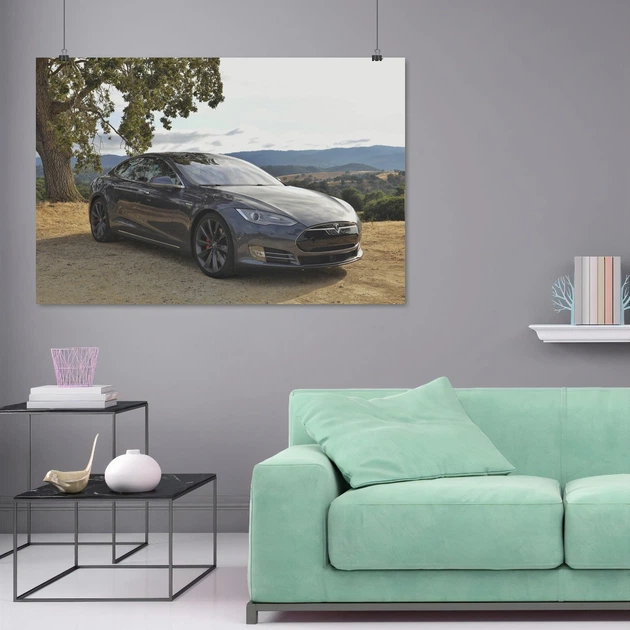 Постер Тесла, Tesla, Model S, A1 60×90 см (id4155) - зображення 7