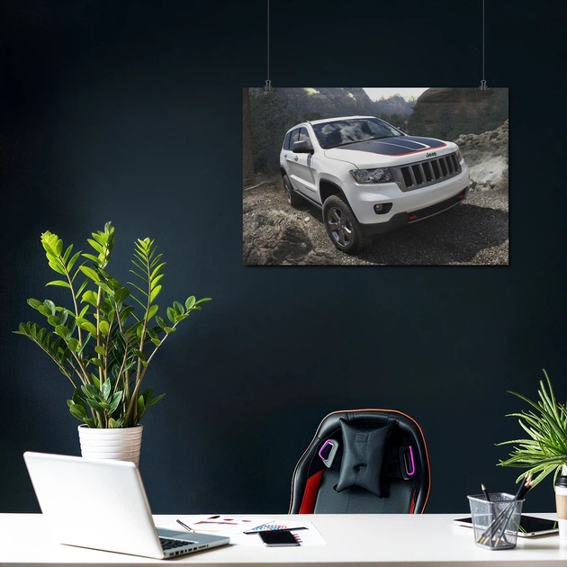 Постер Джип Гранд Чироки, Jeep Grand Cherokee, A3 28×42 см (id4122) - изображение 3