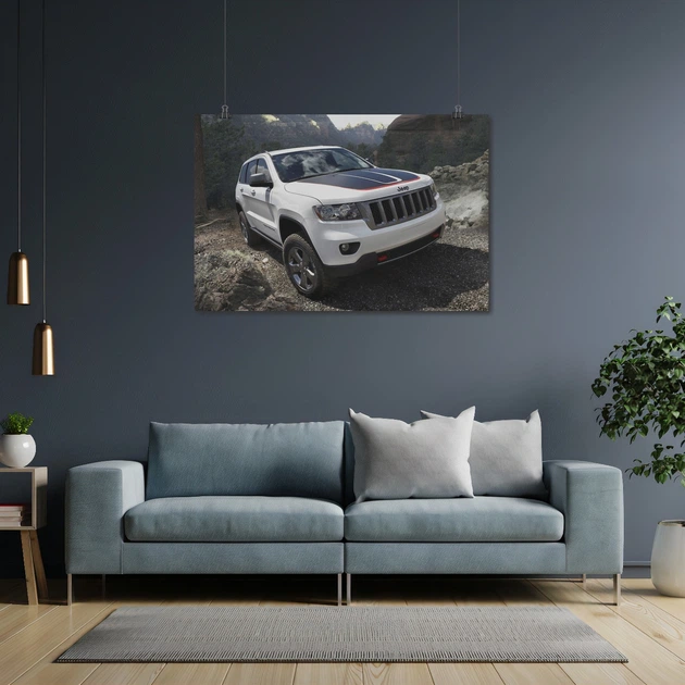 Постер Джип Гранд Чироки, Jeep Grand Cherokee, A3 28×42 см (id4122) - изображение 4