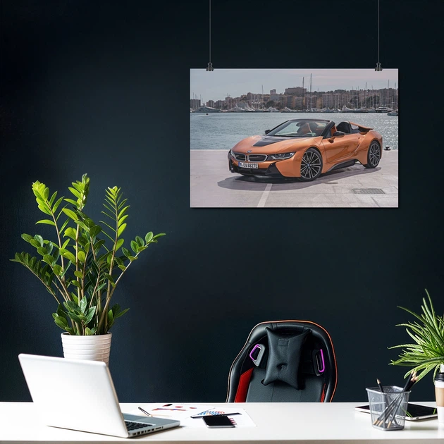 Постер Родстер BMW i8 Roadster, A3 28×42 см (id4576) - Фото 3 Постер Родстер BMW i8 Roadster, A3 28×42 см (id4576) - зображення 3
