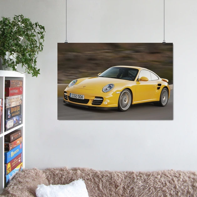 Постер Порш 911 Турбо, Porsche 911 Turbo S, A3 28×42 см (id4558) - изображение 6