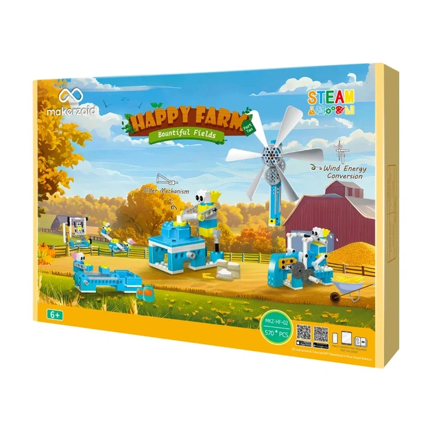Конструктор Makerzoid Happy Farm Bountiful Fields (MKZ-HF-02) - изображение 2