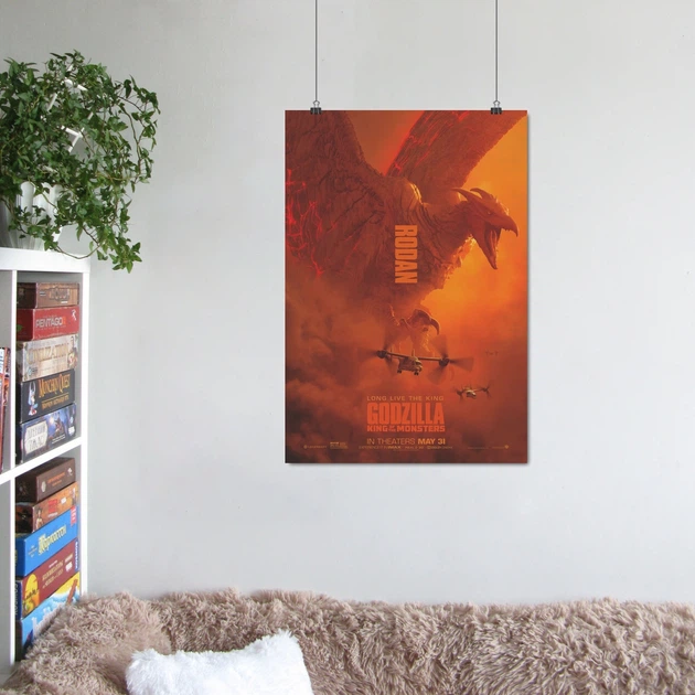 Постер Ґодзілла, кайдзю Родан, Rodan, Godzilla 2 (2019), A3 42×29 см (id3748) - зображення 6