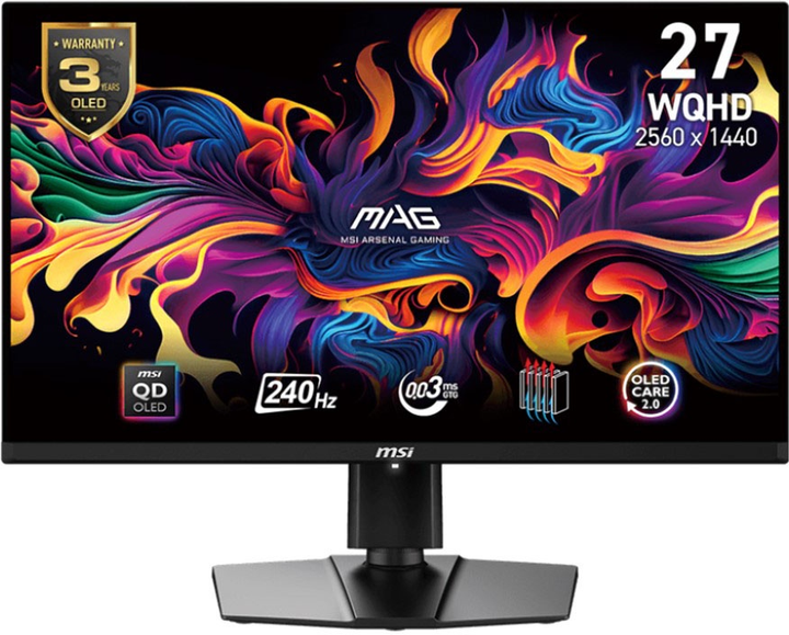 Монітор 26.5" MSI MAG 271QPX QD-OLED E2 - зображення 1