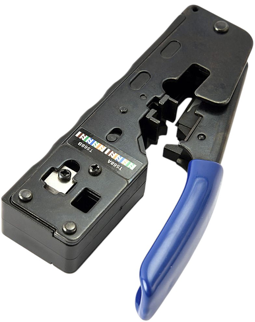 Zaciskarki kablowe Cablexpert CAT5, CAT6, CAT7 do złączy RJ45, RJ12, RJ11 (T-WC-06) - obraz 2