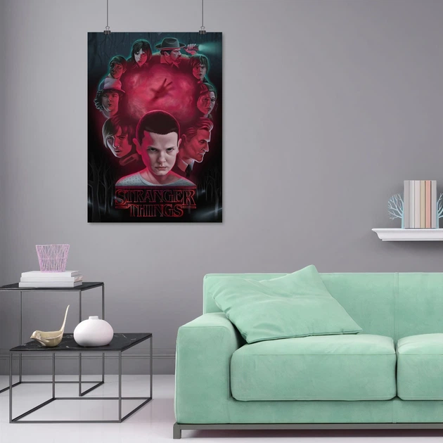 Постер Дивні Дива, Stranger Things, A3 42×30 см (id1201) - зображення 7