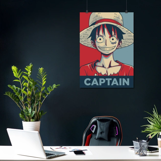 Постер Большой Куш, Ван Пис, Монки Д. Луффи, One Piece, Captain, аниме постер, A3 42×30 см (id3587) - Фото 3 Постер Большой Куш, Ван Пис, Монки Д. Луффи, One Piece, Captain, аниме постер, A3 42×30 см (id3587) - изображение 3
