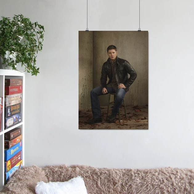 Постер Сверхъестественное, Дин Винчестер, Дженсен Эклс, Supernatural, Dean Winchester, A3 42×30 см (id0087) - изображение 6