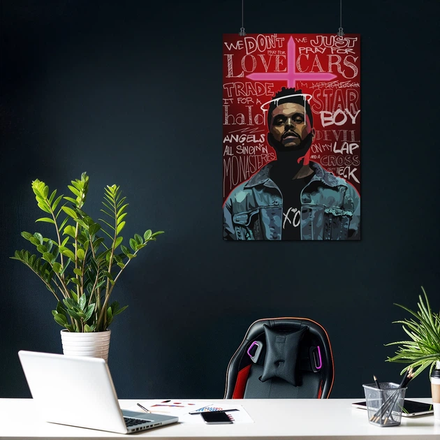 Постер The Weeknd, A3 42×28 см (id5776) - изображение 3