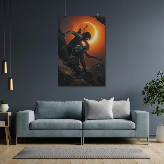 Постер Лара Крофт, Shadow of the Tomb Raider (2018), Lara Croft, A3 42×28 см (id2224) - зображення 4