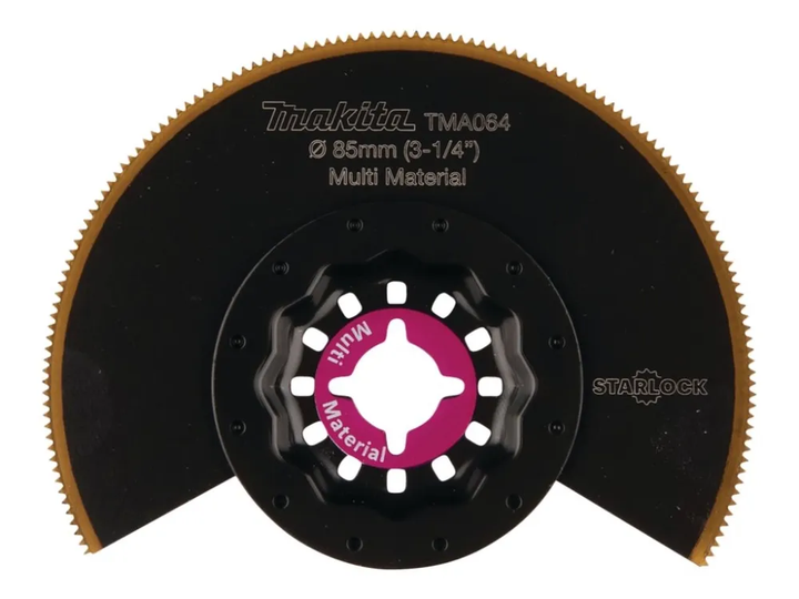 Brzeszczot Makita okrągły 85mm BIM-TiN ogólnego zastosowania MULTITOOL (88381536479) - obraz 1