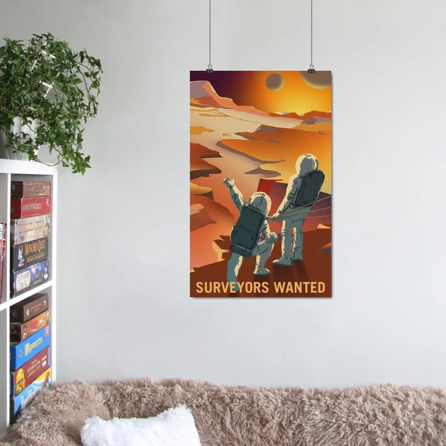 Постер Марс, Surveyors Wanted, A3 42×26 см (id3155) - Фото 6 Постер Марс, Surveyors Wanted, A3 42×26 см (id3155) - изображение 6