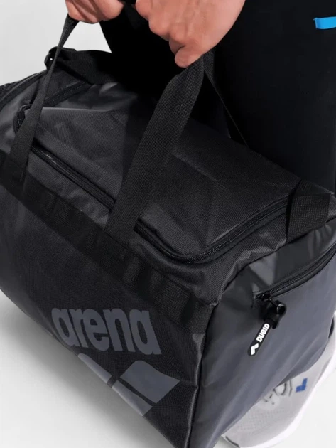 Спортивная сумка Arena All Set Duffle 40L 010237-100 Черная (3468337636199) - изображение 10
