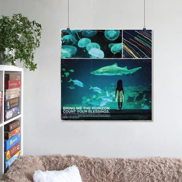 Постер Bring Me the Horizon, BMTH, Count Your Blessings (2006), A1 60×60 см (id6783) - изображение 6