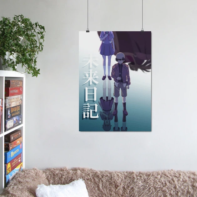 Постер Дневник будущего, Mirai Nikki, Future Diary, A3 41×30 см (id5328) - изображение 6