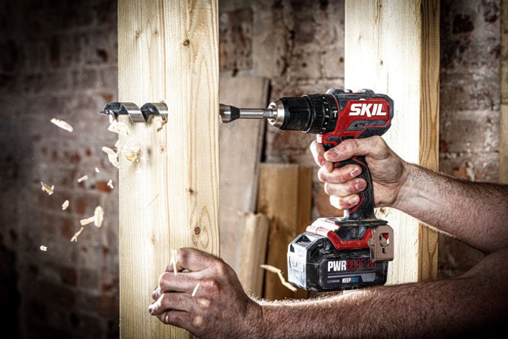 Акумуляторний безщітковий ударний дриль-шурупокрут Skil 3075 CA Compact+ 20В 60 Нм (CD1E3075CA) (4894863200112) - зображення 7