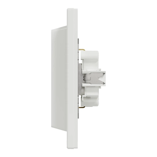Розетка Schneider Electric Asfora с заземлением двойная белая EPH9900121 - изображение 5