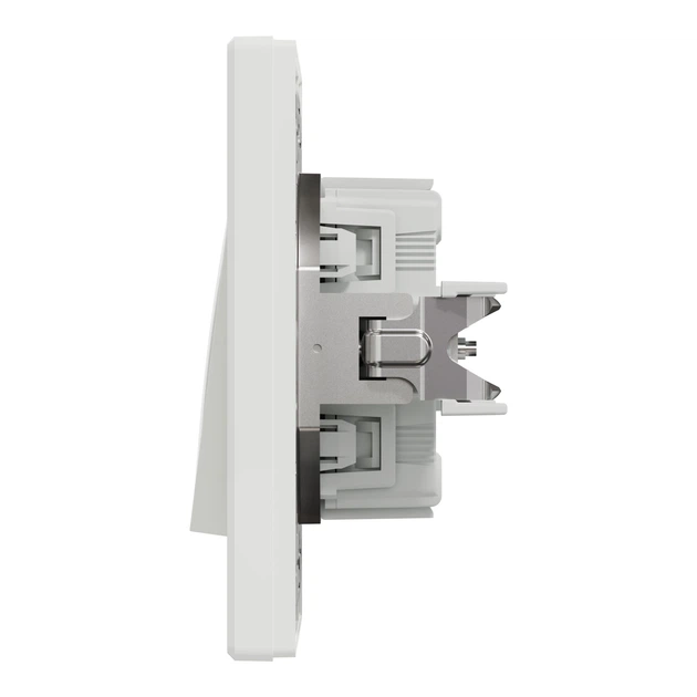 Кнопочный выключатель двухклавишный Schneider Electric Asfora белый EPH1100121 - изображение 6