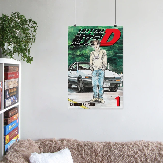 Постер Инициал «Ди», аниме, Initial D, A3 42×28 см (id5307) - изображение 6