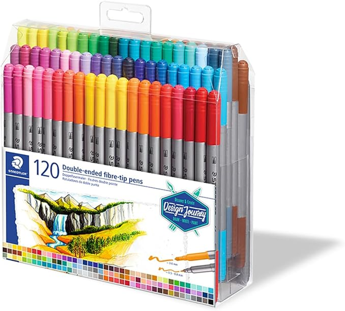 Zestaw flamastrów Staedtler Multicolour 120 szt (4007817188583) - obraz 2