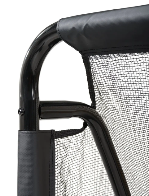 Ворота футбольні EXIT Finta 300 х 200 см, чорні - изображение 6