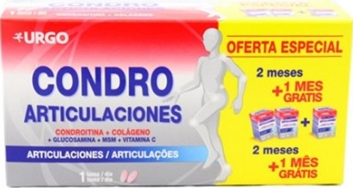 Suplement diety Urgo Chondro Joints 180 tabletek (8470001863867) - obraz 1