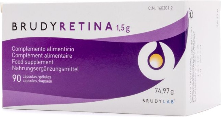 Suplement diety Brudylab Brudy Retina 90 kapsułek (8470001603012) - obraz 1
