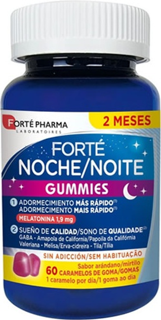 Suplement diety Forte Pharma Laboratoires Night 60 żelek (8470002108653) - obraz 1