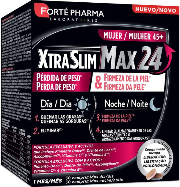 Харчова добавка Forte Pharma Laboratoires XtraSlim Max 24 105 таблеток (8470002106673) - зображення 1
