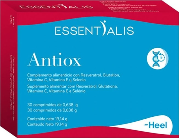 Харчова добавка Heel Essentialis Antiox 30 таблеток (8429949195790) - зображення 1