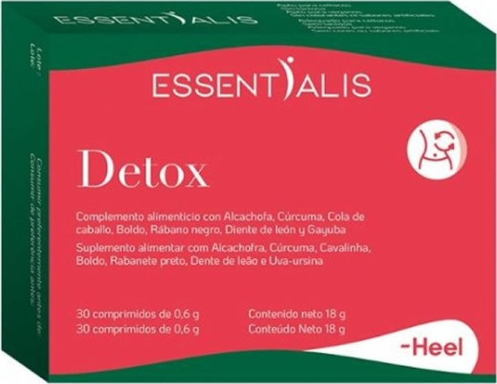 Харчова добавка Heel Essentialis Detox 30 таблеток (8429949196124) - зображення 1
