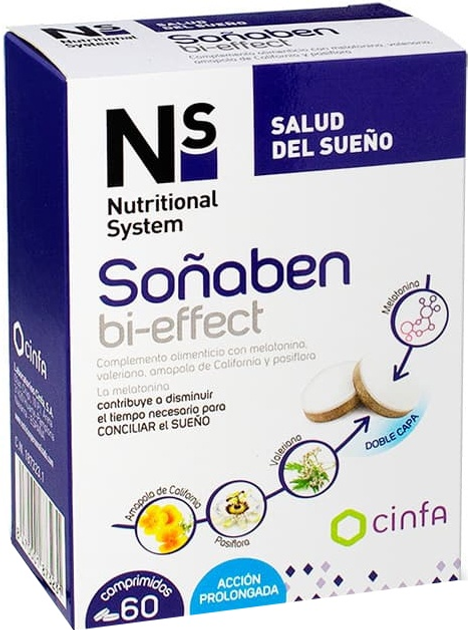 Suplement diety NS Cynfa Nutritional System Cispren 60 tabletek (8470001873231) - obraz 1