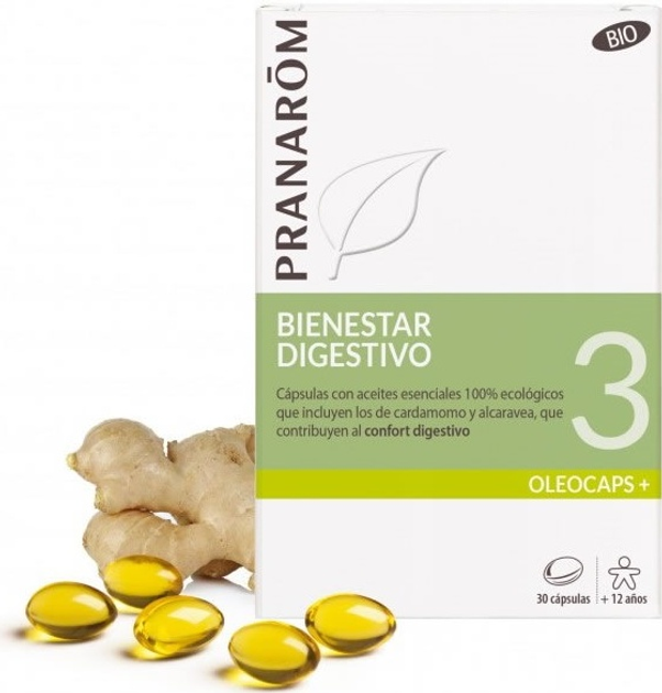 Suplement diety Pranarom Bienestar Digestivo 30 kapsułek (5420008527944) - obraz 2