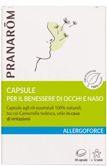 Suplement diety Pranarom Capsulas Confort Ojos Y Nariz 30 kapsułek (5420008537738) - obraz 1