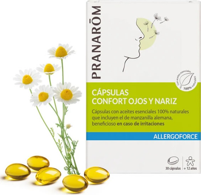Suplement diety Pranarom Capsulas Confort Ojos Y Nariz 30 kapsułek (5420008537738) - obraz 2
