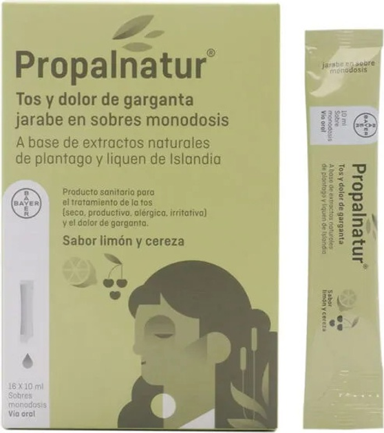 Suplement diety Bayer Propalnatur 10 ml x 16 saszetek (8470002047877) - obraz 2