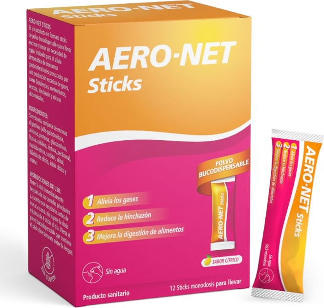 Suplement diety Uriach Aero Net 12 saszetek (8429603000637) - obraz 2