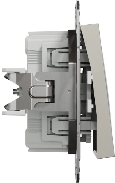Перемикач 1-клавішний Schneider Electric Asfora самозажимний бронза EPH0400169 - изображение 2