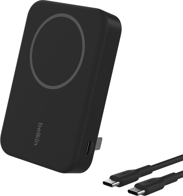УМБ Belkin BoostCharge Pro Magnetic 10000 mAh 15W Qi2 Black (BPD008BTBK) - зображення 7