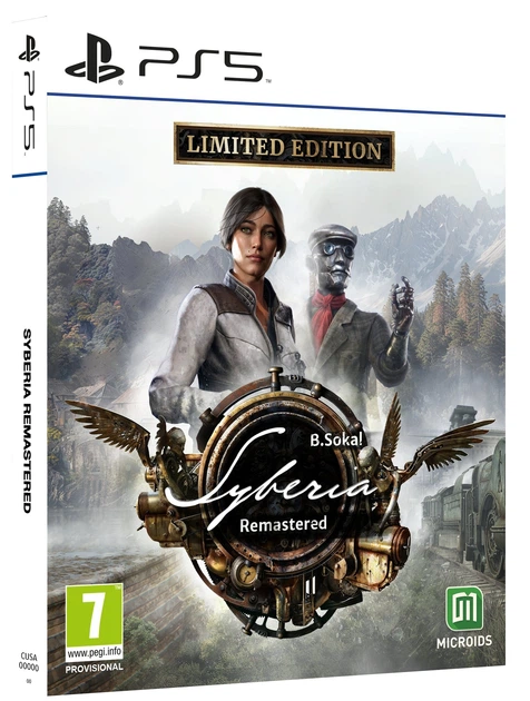 Gra PS5 Syberia Remastered - Limited Edition (Blu-ray płyta) (3701529519741) - obraz 2