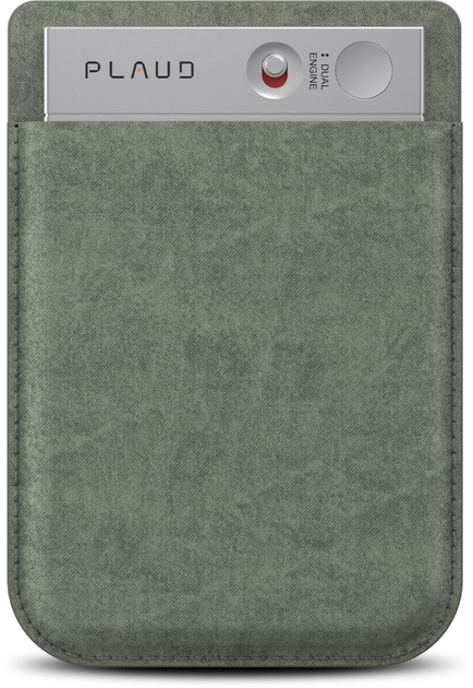 Магнитный чехол Plaud.AI Note Green (PLD-Case-GE) - изображение 6