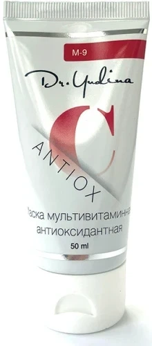 Маска антиоксидантная мультивитаминная с осветительным эффектом Antiox C Dr. Yudina 50 мл - изображение 2