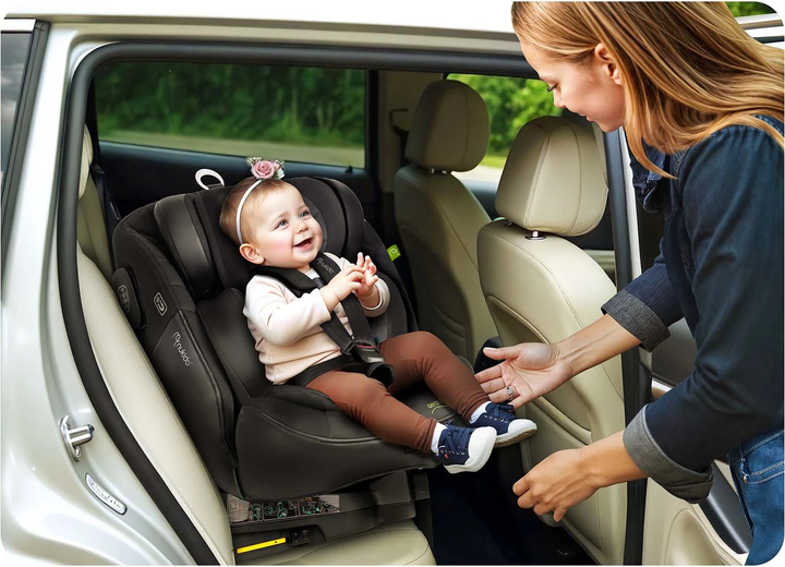 Автокрісло Nukido Aero Line 0-36 кг ISOFIX Чорне (5903890626662) - зображення 12