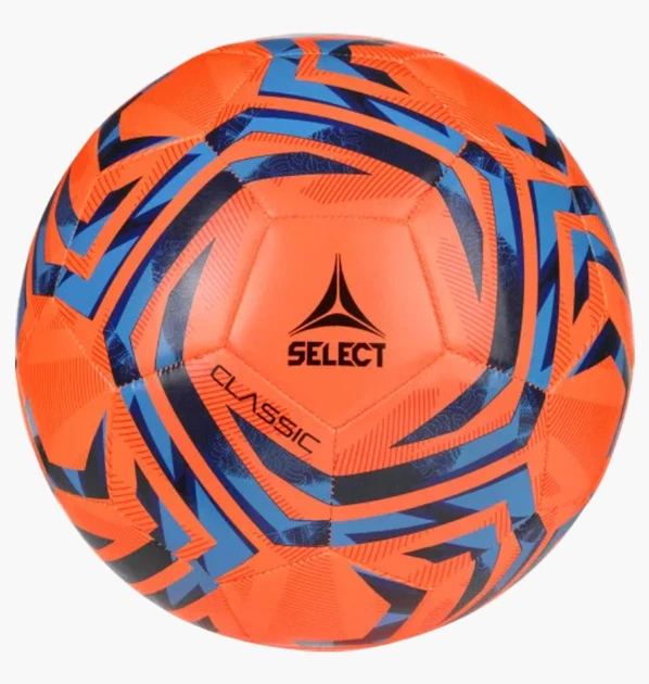 Футбольный мяч Select Classic V25 Orange 099489-662 4 - Фото 1 Футбольный мяч Select Classic V25 Orange 099489-662 4 - изображение 1