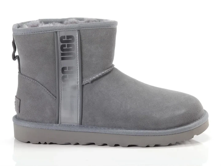 Уггі UGG Classic Mini Side Logo Grey 11134962-LGH 38 - зображення 2