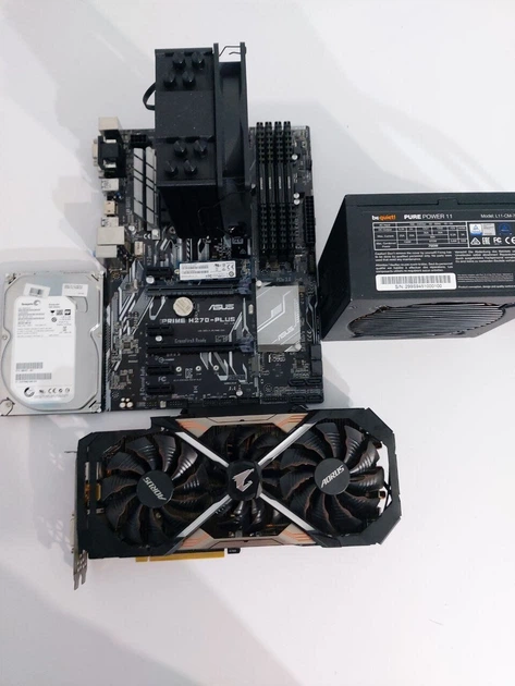 Игровой ПК 1stPlayer X6 Fire Base Tower / Intel Core i7-6700K (4 (8) ядра по 4.0 - 4.2 GHz) / 24 GB DDR4 / 512 GB SSD M.2 + 500 GB HDD / nVidia GeForce GTX 1080 Ti, 11 GB GDDR5X, 352-bit / 700W б/у - изображение 7