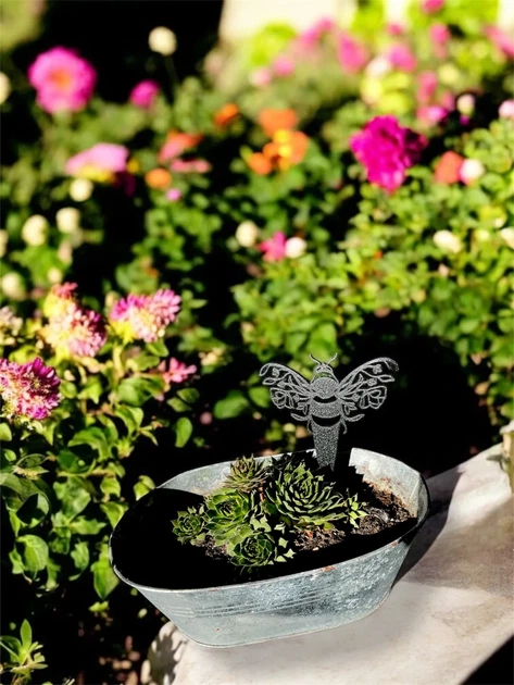 Набір декору для рослин 'Бджола' 2 шт. Aivory - Фото 3 Набір декору для рослин 'Бджола' 2 шт. Aivory - изображение 3